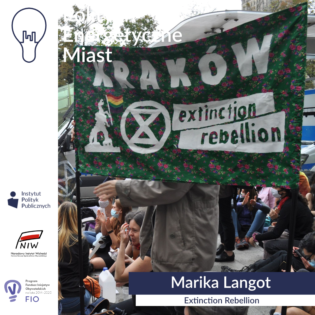 Wywiad z Mariką Langot, aktywistką Extinction Rebellion | Polityki energetyczne miast