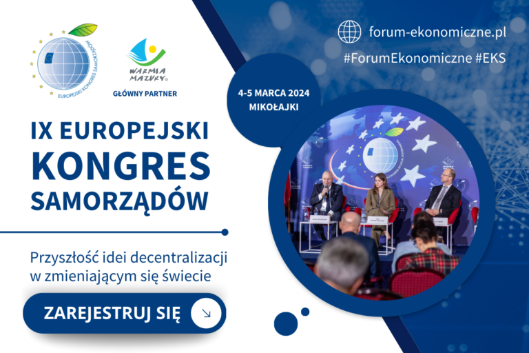 Grafika wydarzenia "IX Europejski Kongres Samorządów"